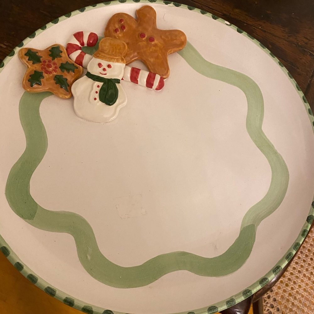 Holiday Christmas cookie plate Hors d’oeuvre